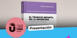 Presentación del libro «El trabajo infantil en la Argentina» en la Feria del Libro UNNE 2026