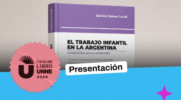 Presentación del libro «El trabajo infantil en la Argentina» en la Feria del Libro UNNE 2026
