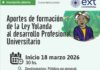 Aportes de Formación de la Ley Yolanda
