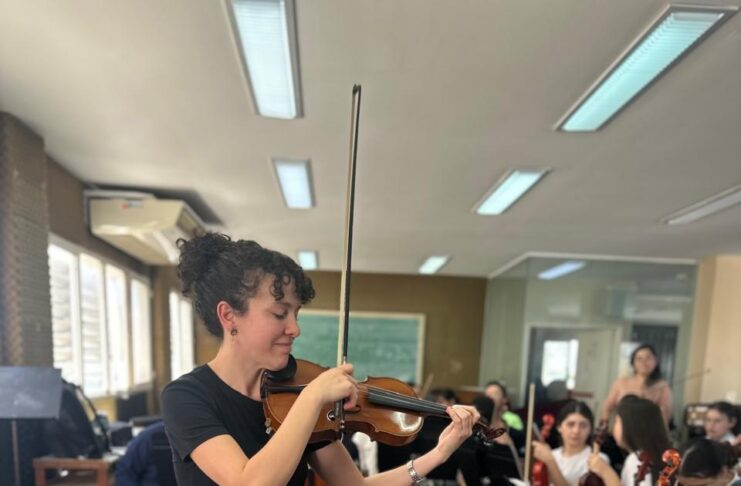 Charla y concierto sobre el Chamamé y la sonoridad de orquestas en la Feria del Libro en Caá Catí