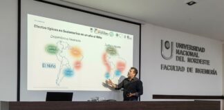 Especialista internacional dictó una conferencia sobre el fenómeno El Niño