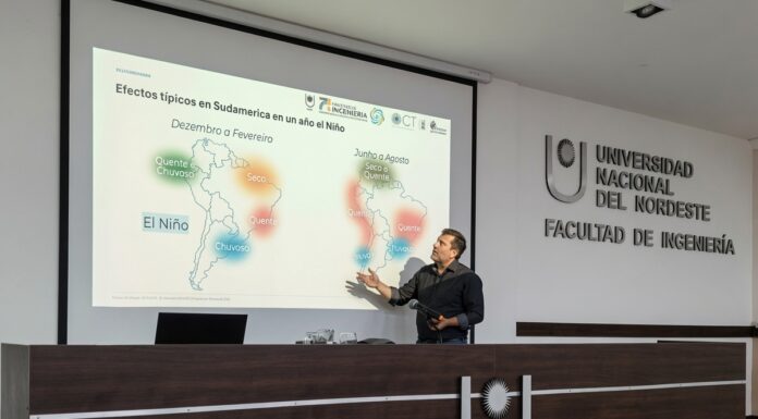 Especialista internacional dictó una conferencia sobre el fenómeno El Niño