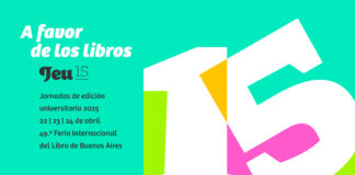 DESDE ESTE 22 AL 24 DE ABRIL Eudene participa de las 15º Jornadas de Edición Universitaria que se pronuncia “A favor de los libros”