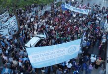 EN CORRIENTES Y RESISTENCIA Con masiva convocatoria, la UNNE se hizo escuchar en la quinta marcha federal universitaria