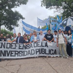marcha de UNNE en Rcia