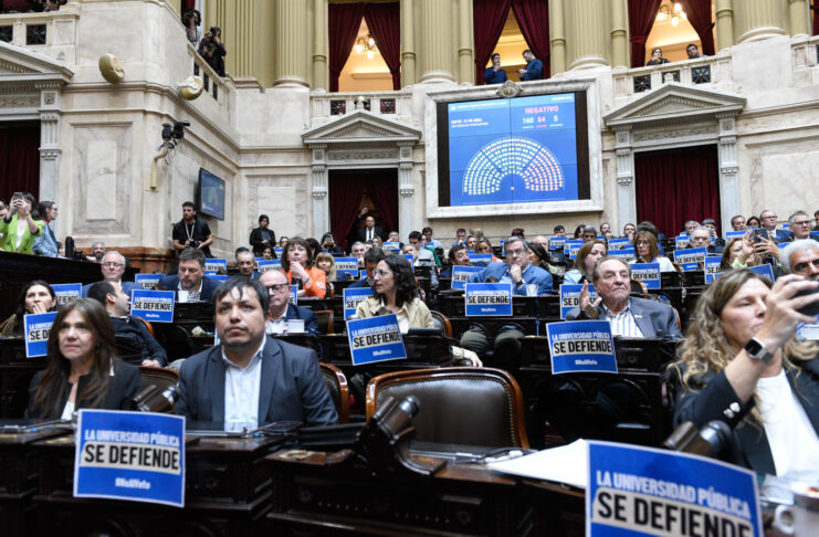 El CIN repudió a diputados y diputadas que “le dieron la espalda a nuestras universidades públicas” Foto: Prensa Cámara de Diputados de la Nación