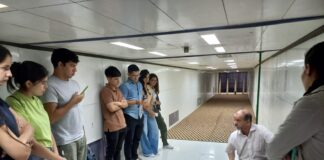 Alumnos de la Universidad Nacional de Formosa visitaron laboratorios de la Facultad de Ingeniería