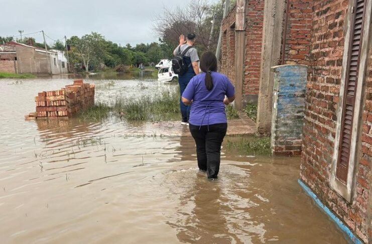UNNE Solidaria: lanzan campaña para asistir a familias afectadas por las lluvias en Castelli, Chaco